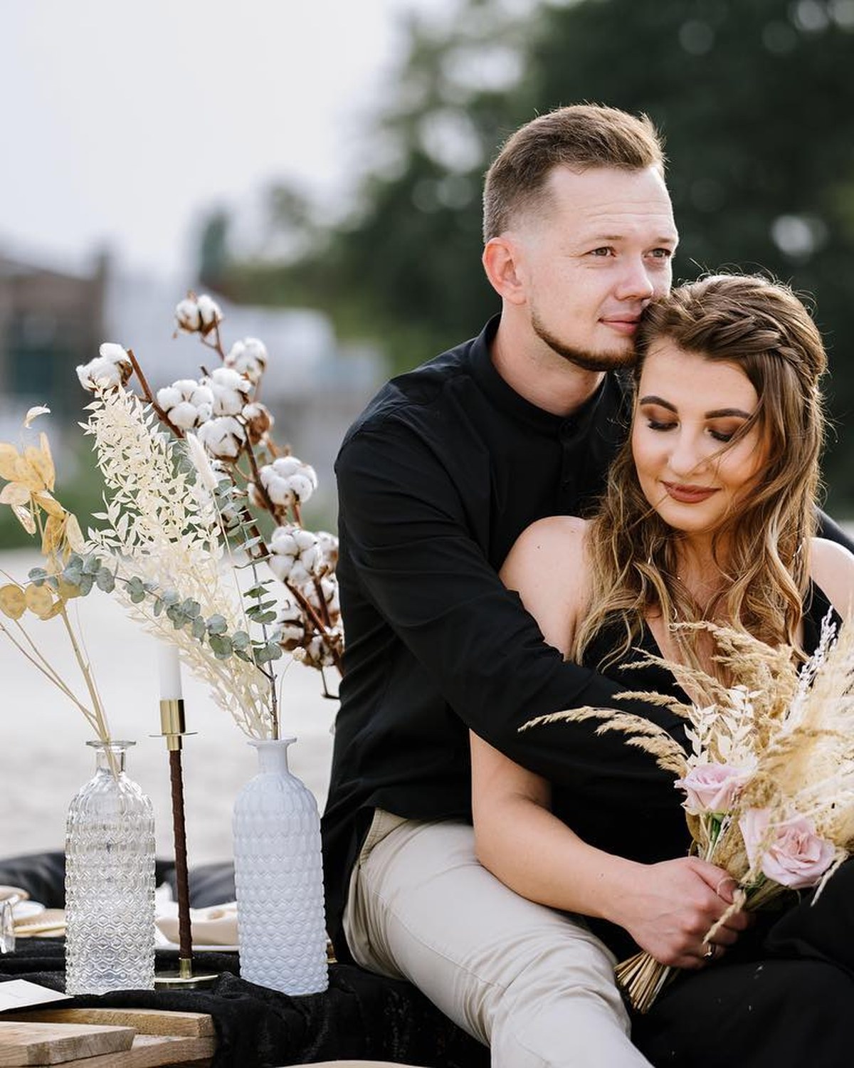 Éditorial atmosphère de mariage destination par Mira Decor Studio.